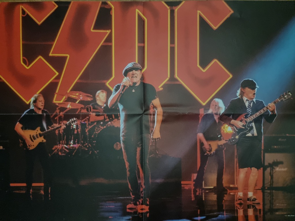 Plakat AC DC z 2021 r Format A2 NOWY | Tarnów | Kup teraz na Allegro ...