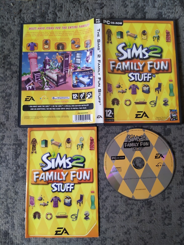 Sims 2 Family Fun Stuff Stalowa Wola Kup teraz na Allegro Lokalnie