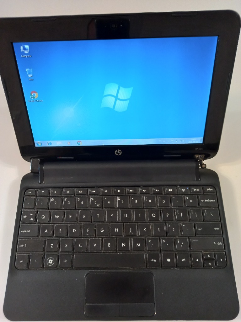 Netbook HP mini 110 laptop 10 cali Windows 7 Gdów Ogłoszenie na