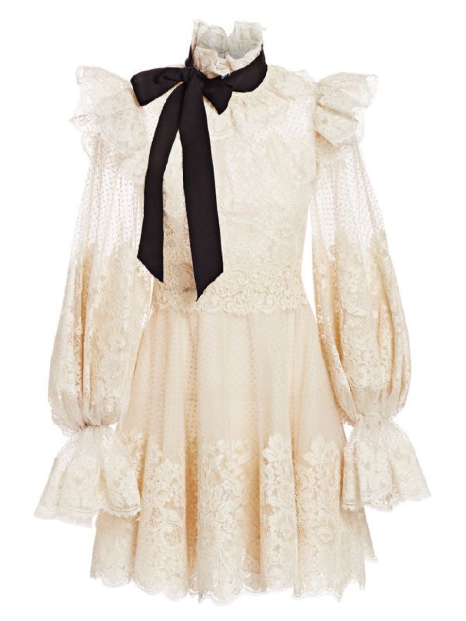 Zdjęcie oferty: Koronkowa sukienka mini z rękawami Eye Spy ML