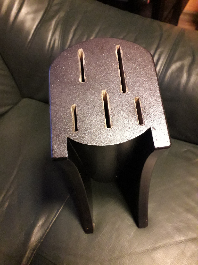 Stojak na noże Zest For Life 25 cm czarny Robakowo Kup teraz na