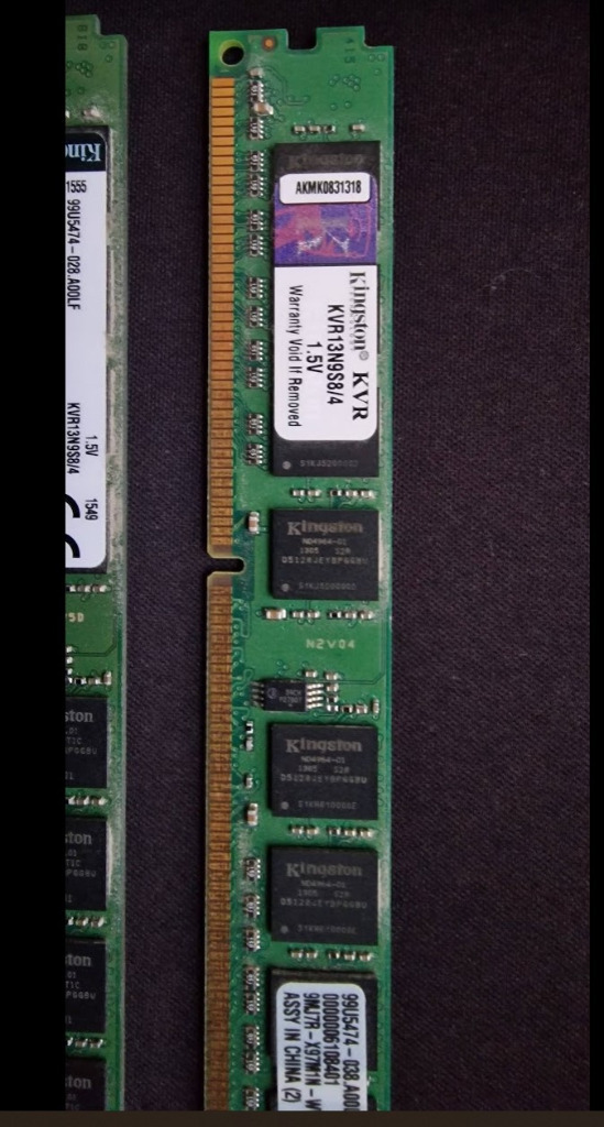 KINGSTON 8GB DDR3 1333MHz KVR13N9S8/4 2x4GB | Kraków | Kup teraz na ...