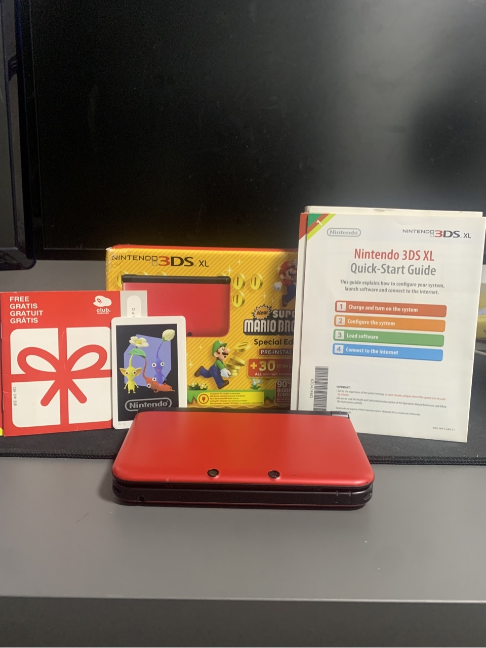 Nintendo 3DS XL czerwona wersja specjalna Lublin Kup teraz na