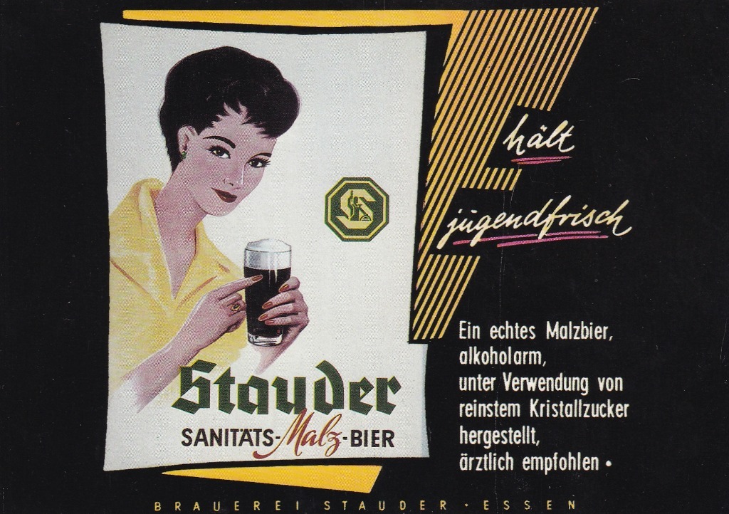 Piwo. Reklama piwa "Stauder Bier". Podlasie Kup teraz na Allegro
