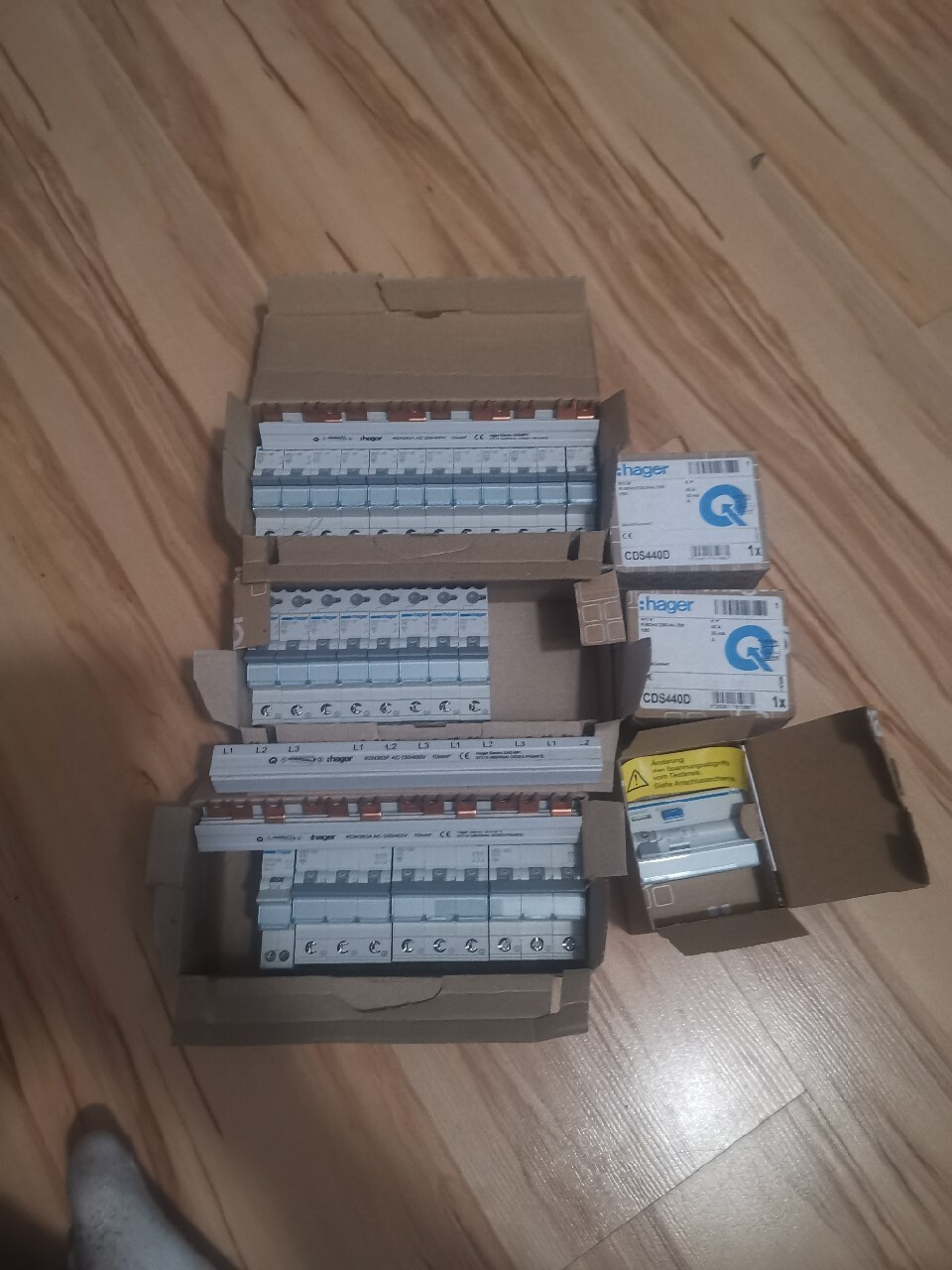 Hager Quick Connect mbs116 cds440d szyny okazja SIEMIANOWICE ŚLĄSKIE Kup teraz na Allegro