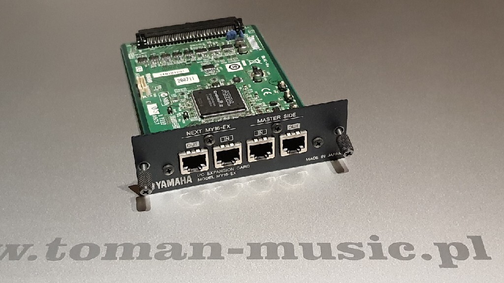 Karta Yamaha MY16EX Madi EtherSound m7cl ls9 Kobylany Kup teraz na