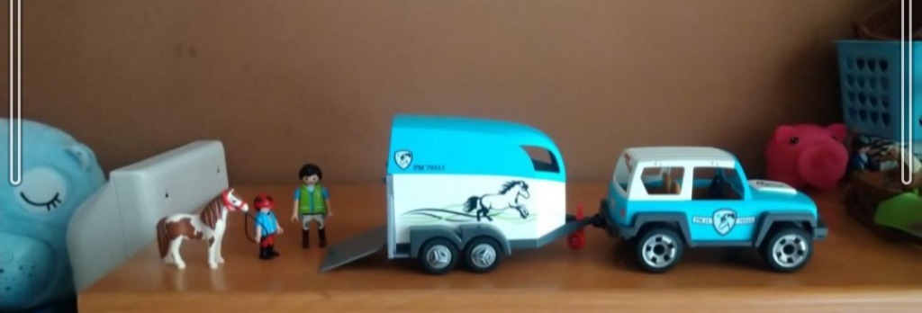 Playmobil 70511 samochód do przewozu kucyków Kup teraz