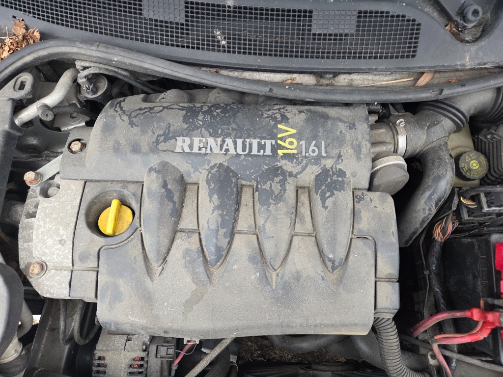 RENAULT MEGANE II K4M 5 7/16 ДВИГУН 1.6 16V ДВИГУН КОМПЛЕКТ РОБОЧИЙ W AUCIE!!! 