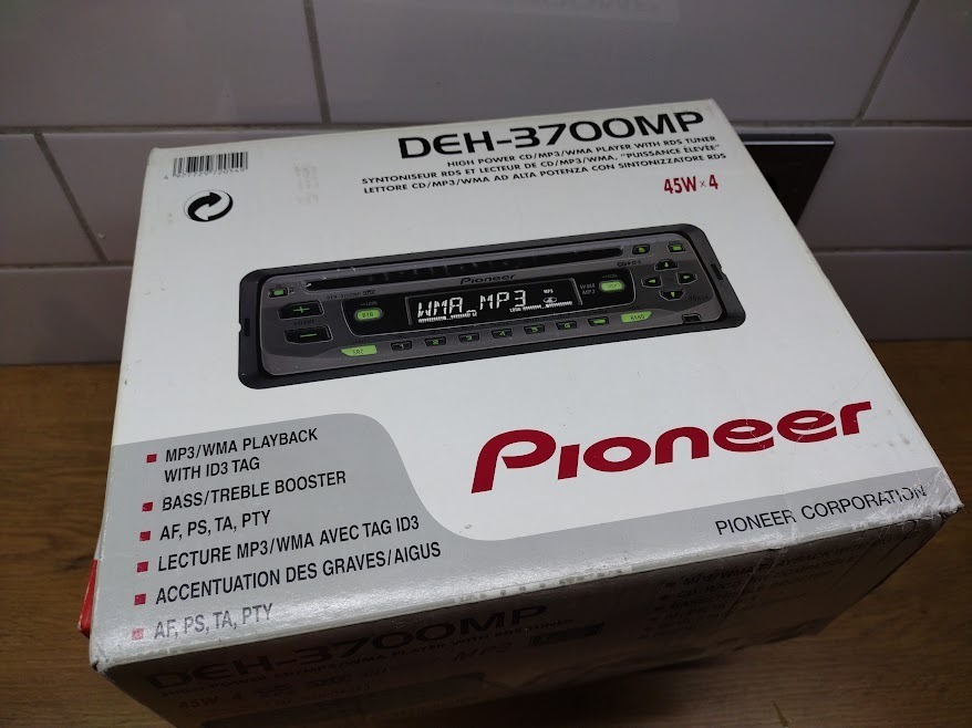 Nowe radio Pioneer DEH3700MP unikat Białystok Kup teraz na Allegro