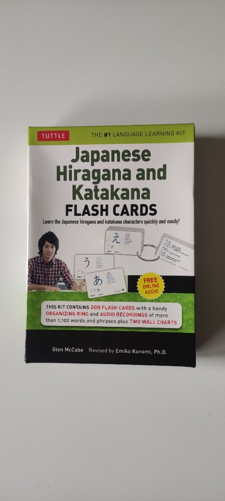 Japanese Hiragana and Katakana Flash Cards | Kraków | Kup teraz na ...