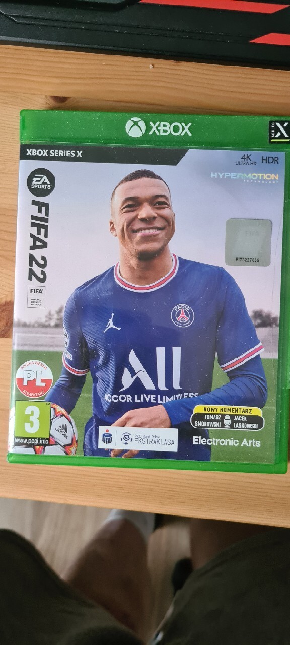 FIFA 22 Xbox Series X OKAZJA! Wieliszew Ogłoszenie na Allegro Lokalnie