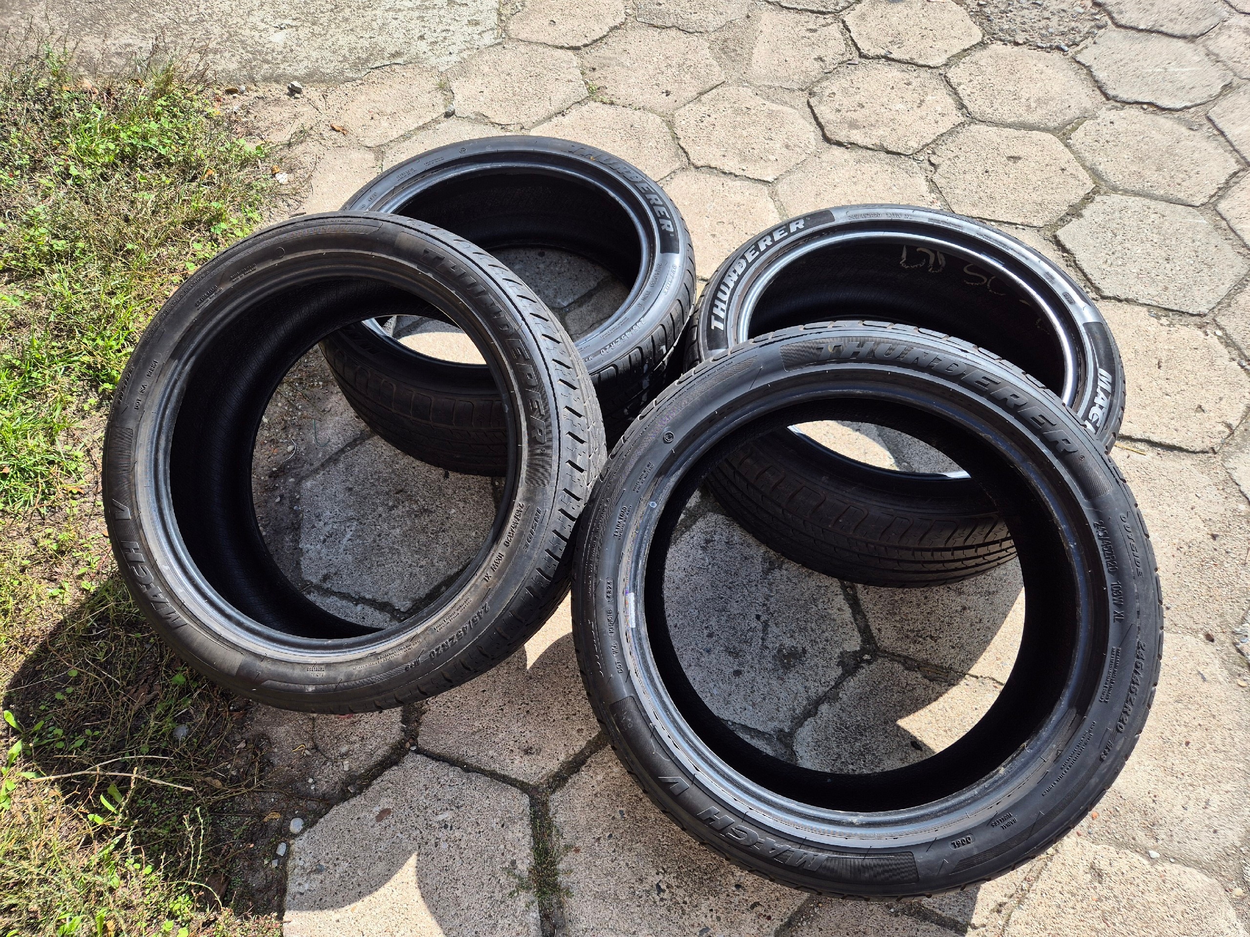ШИНЫ 245/45R20 THUNDERER MACH V DOT 4824 (5.5 MM) КОМПЛЕКТ 4 SZT. 103W XL 