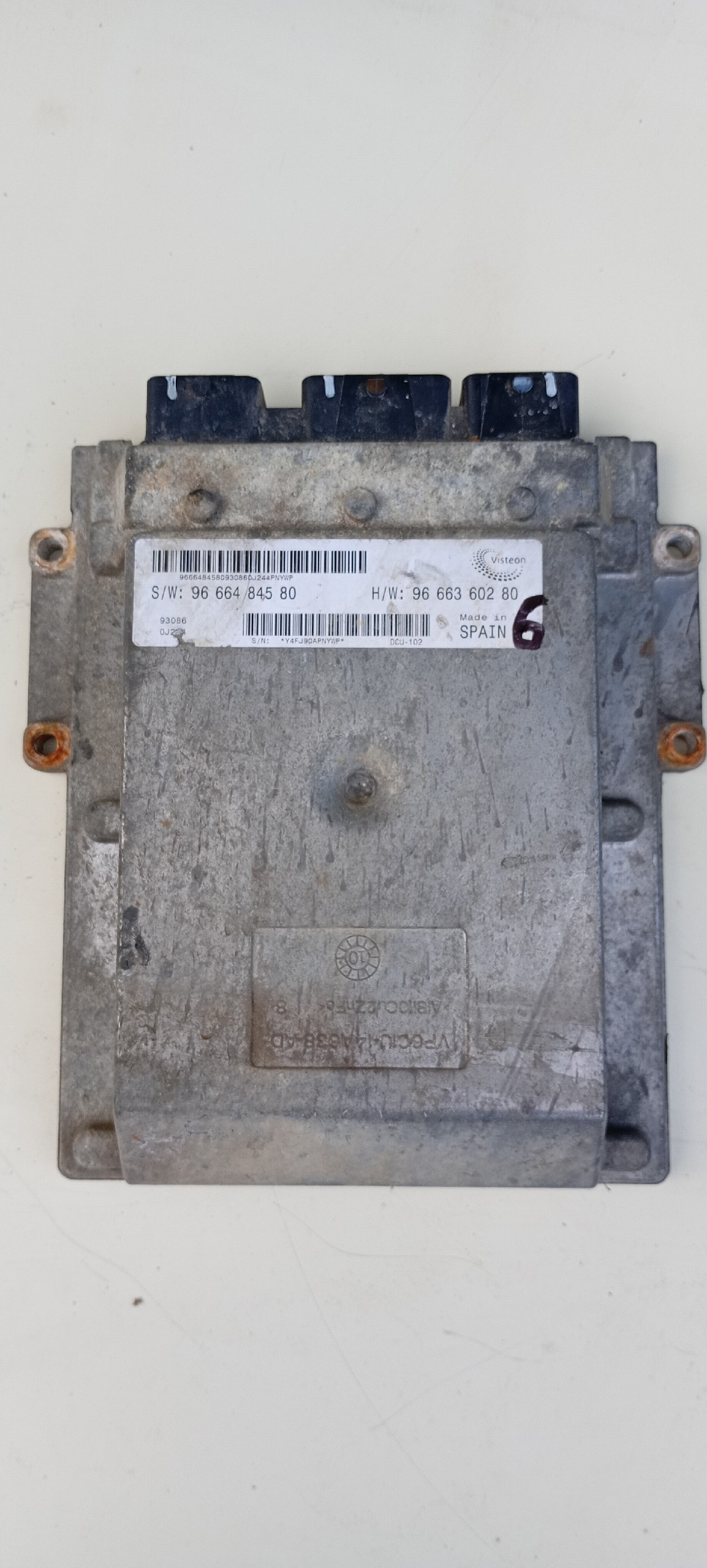 БЛОК КЕРУВАННЯ ДВИГУНА DUCATO JUMPER 2.3 2.2 HDI 9666360280 