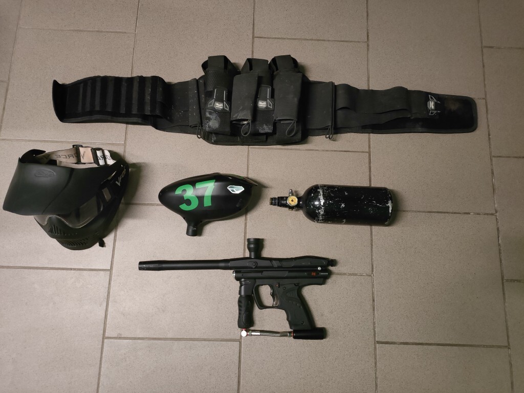 Super komplet do paintballa z markerem Empire Er3 Sucha Beskidzka