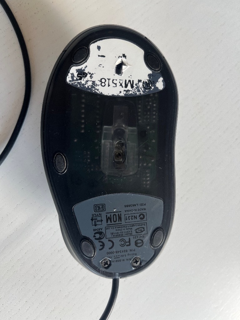 Legendarna mysz gamingowa Logitech MX518 | Gdańsk | Licytacja na ...