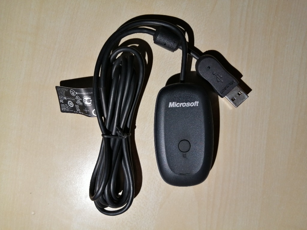 Microsoft adapter odbiornik do pada xbox 360 PC Łódź Kup teraz na