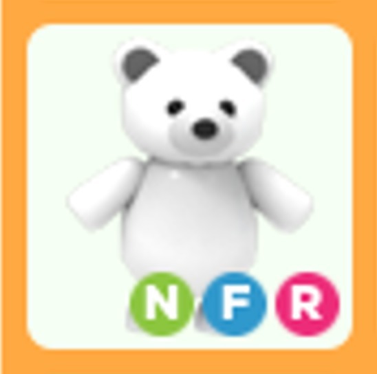 Roblox Adopt Me Polar Bear NFR neon FR | Grońsko | Kup teraz na Allegro