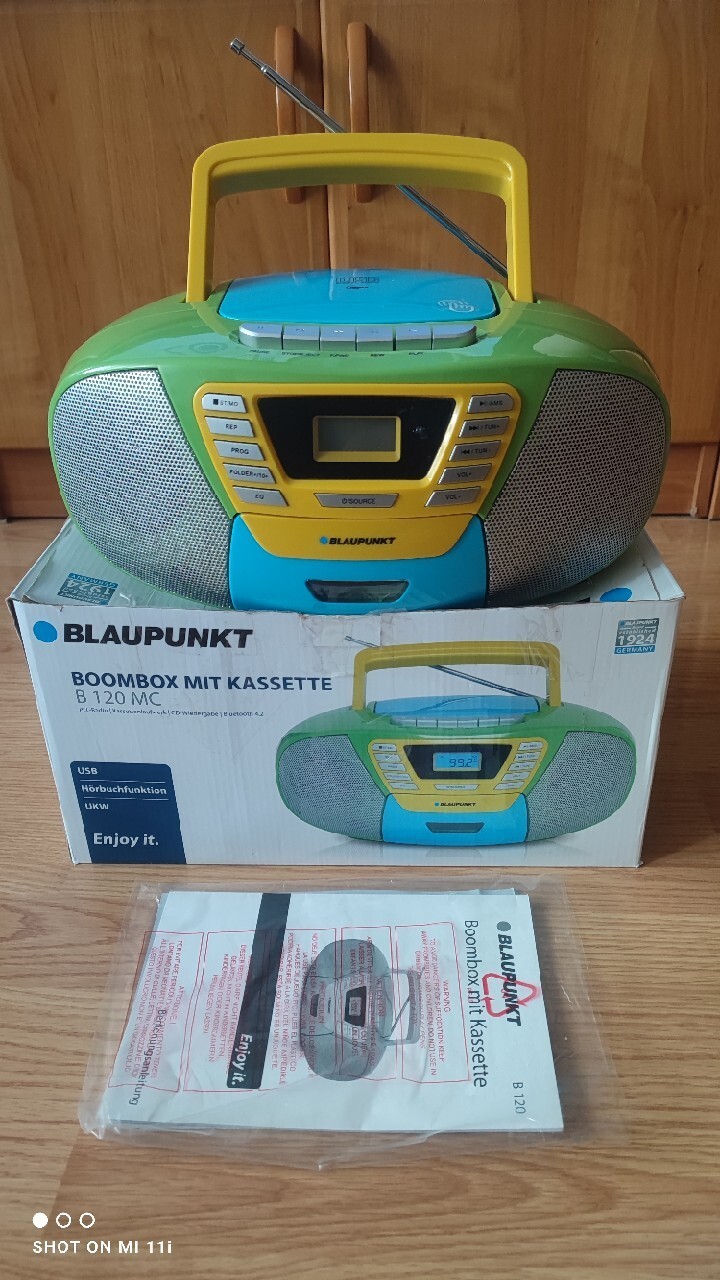 Boombox Blaupunkt B 120 MC Włoszczowa Kup teraz na Allegro Lokalnie