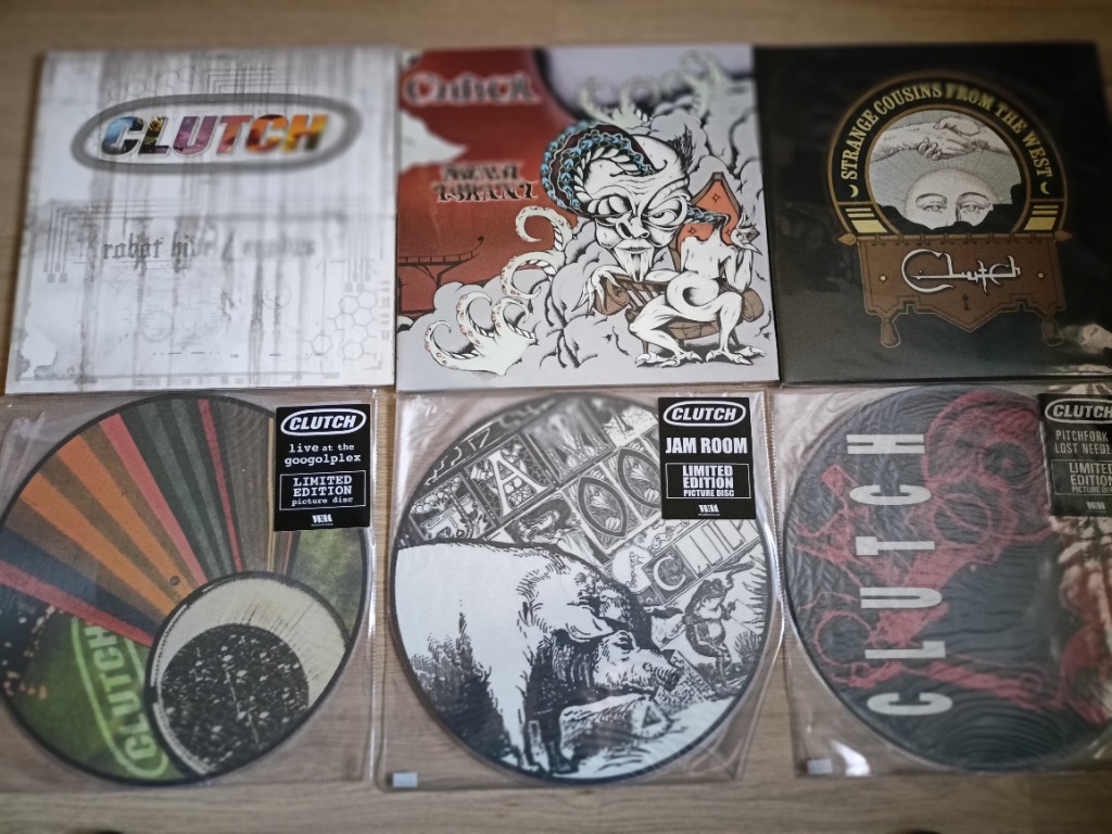 Box set ClutchThe Obelisk 12 alb. 18 lp Kielce Licytacja na
