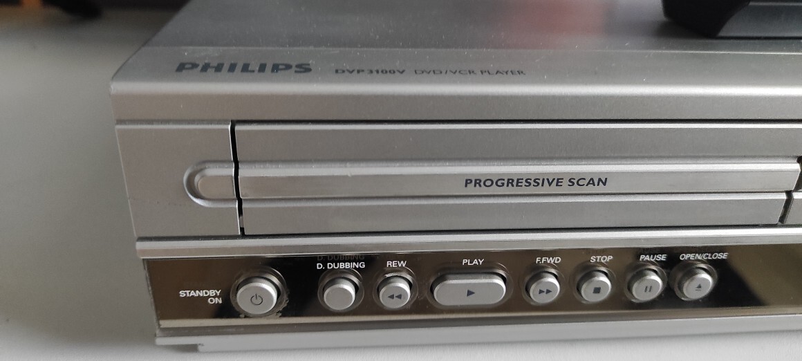 VHS DVD Philips DVP 3100V combo Sosnowiec Kup teraz na