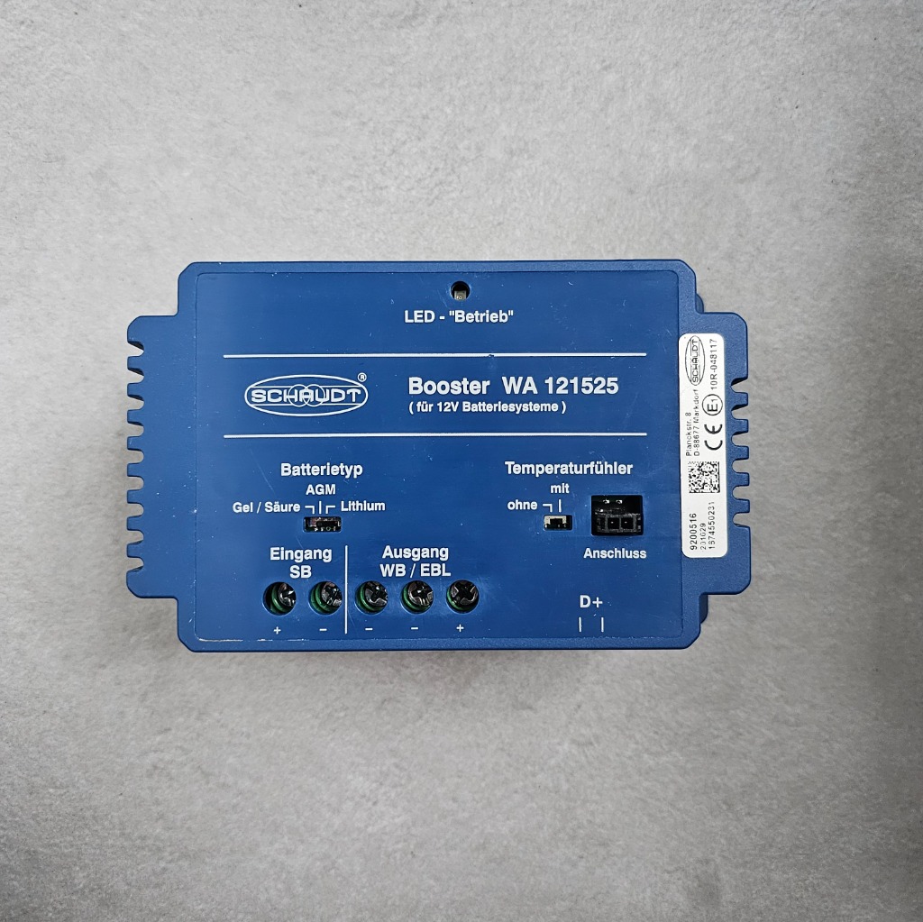 BOOSTER LADOWANIA АКУМУЛЯТОРА SCHAUDT WA 121525 