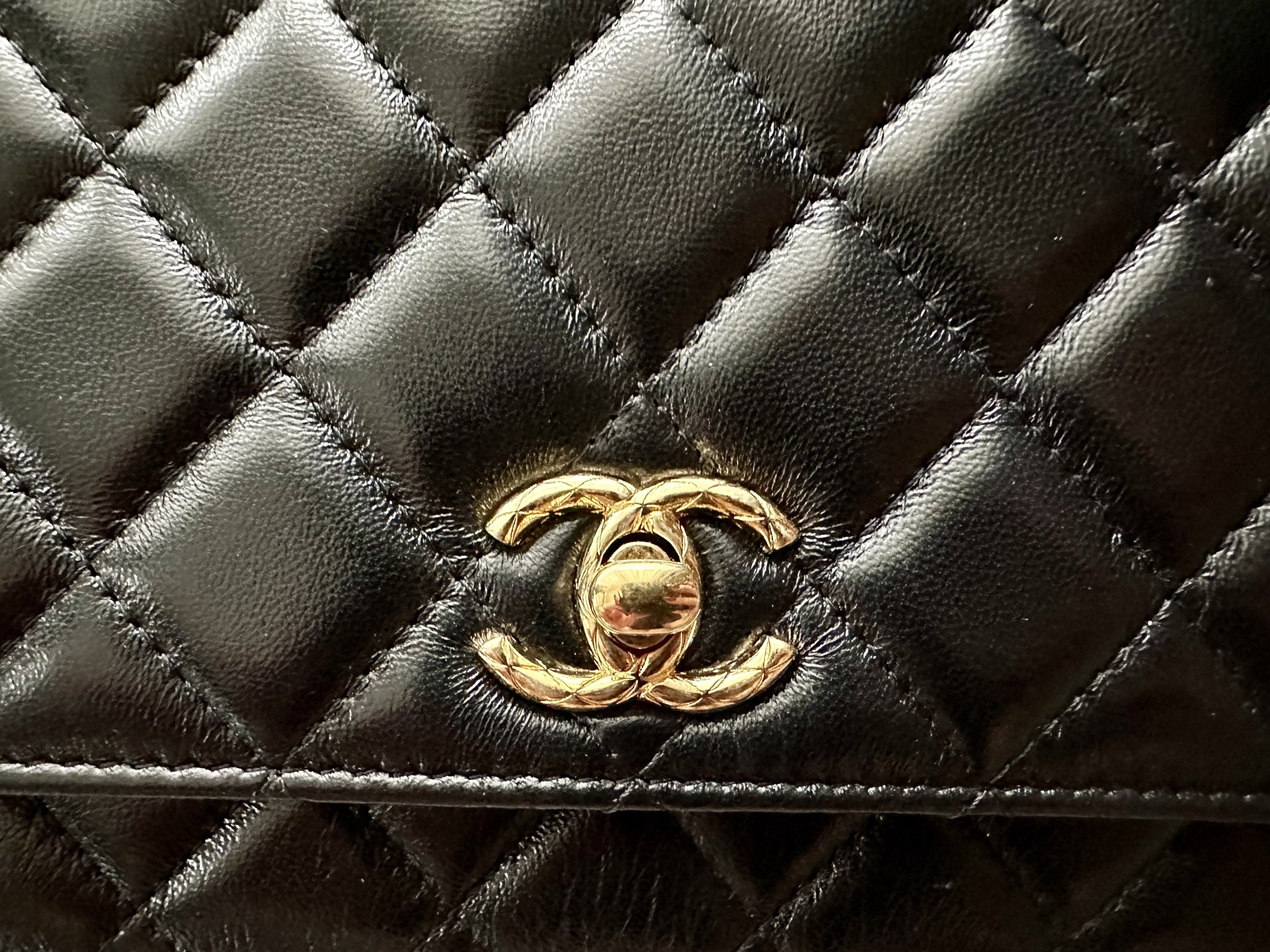 Zdjęcie oferty: czarna torebka Chanel Wallet on Chain WOC nowa