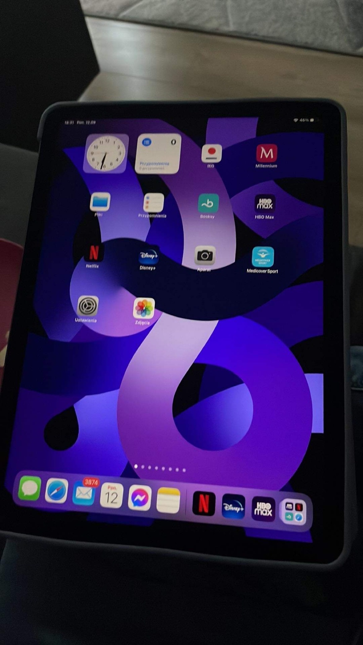 Nowy IPad Air 5 128 GB Wifi Celullar 2022 PURPLE | Warszawa | Kup teraz ...
