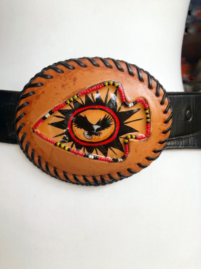 Pasek Vintage Western Indian Mallory, r. M/L Szczecin Kup teraz na