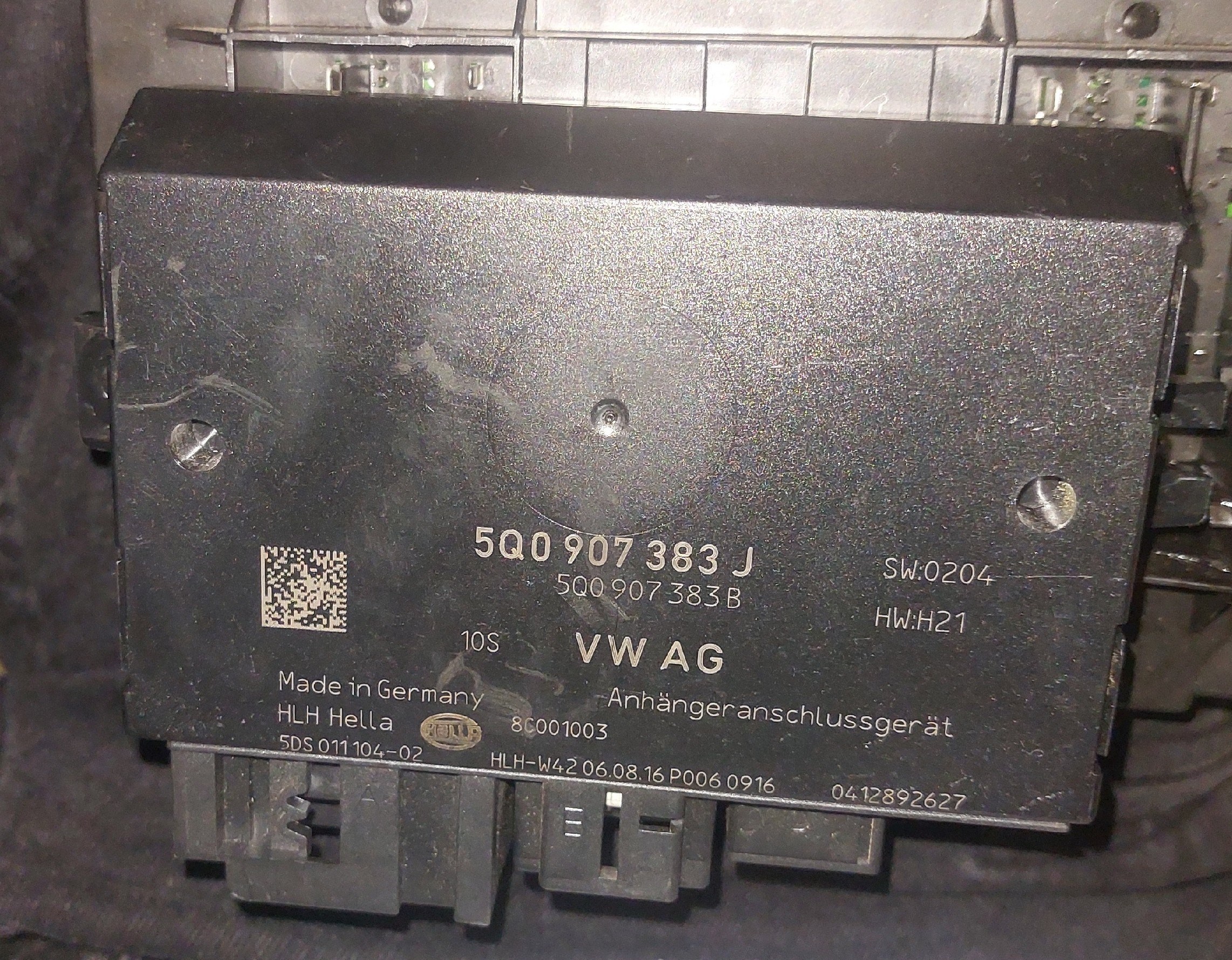 МОДУЛЬ ФАРКОПУ SKODA VW 5Q0907383J 