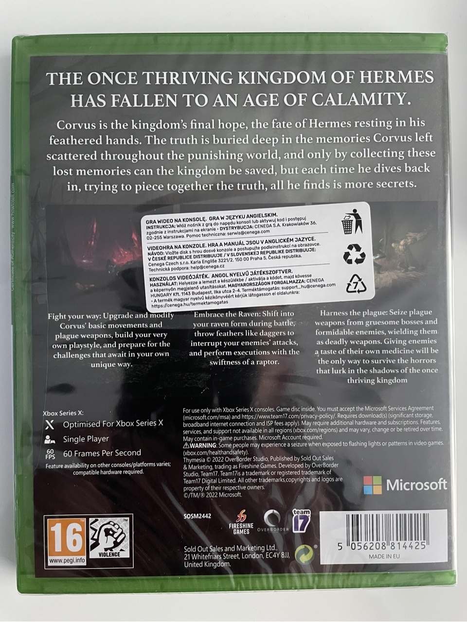 Thymesia XBOX Series X NOWA gra PUDEŁKOWA w folii Kościerzyna Kup