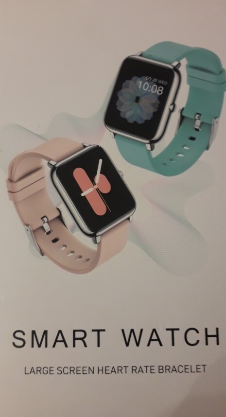 Smartwatch large screen heart rate bracelet clearance