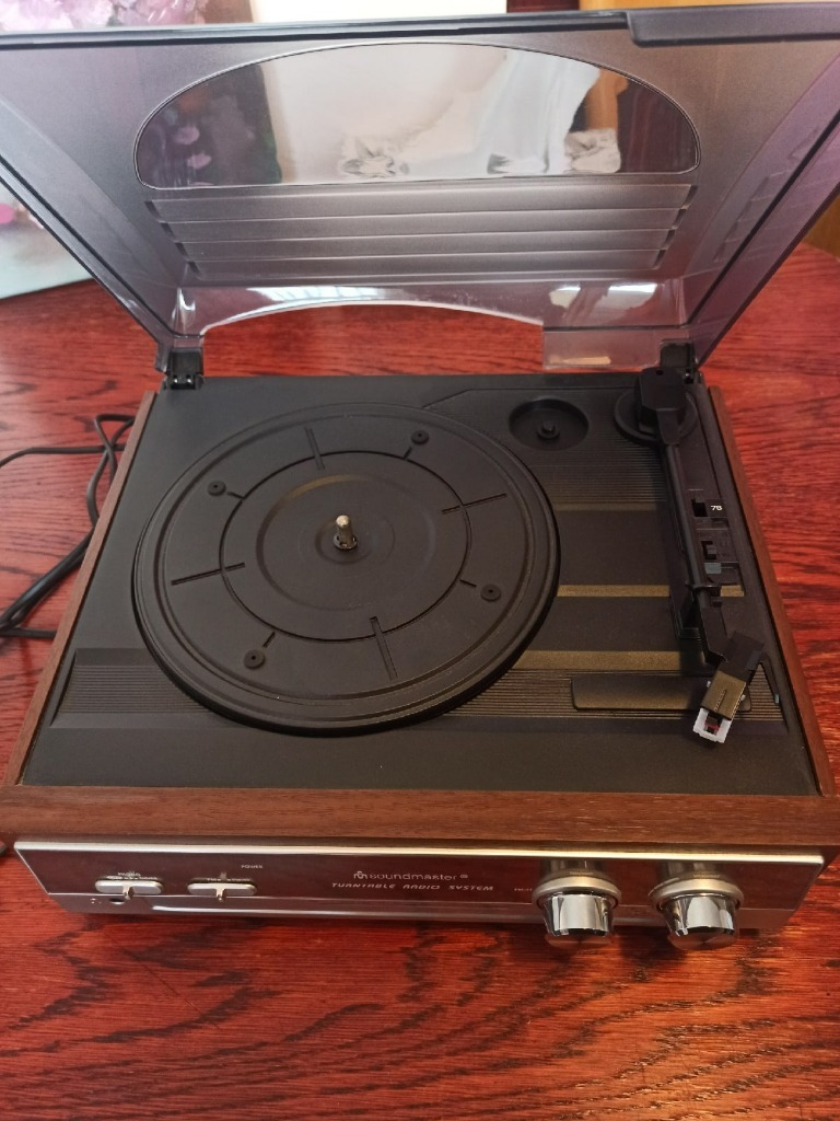 Soundmaster PL186H Gramofon Radio styl Retro | Wrocław | Kup teraz na ...