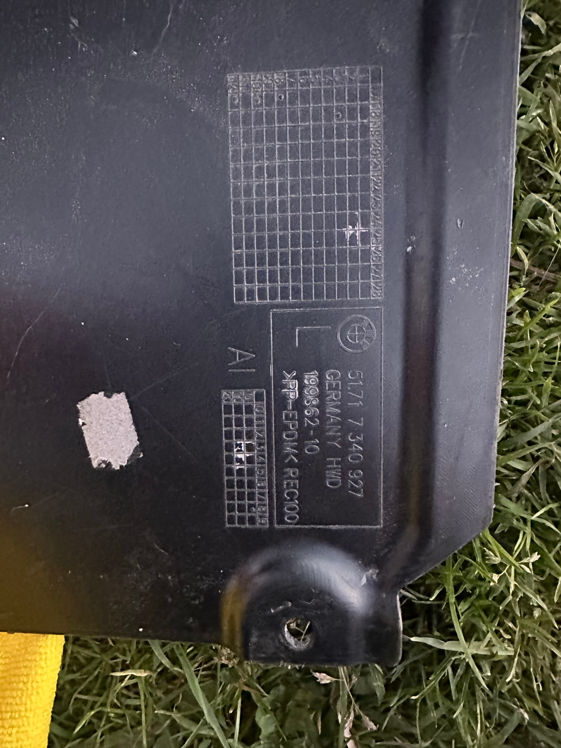 ПІДКРИЛОК ПЕРІД BMW 3 G20 G21CZESC DRUGA ЛІВЕ 51717340927 