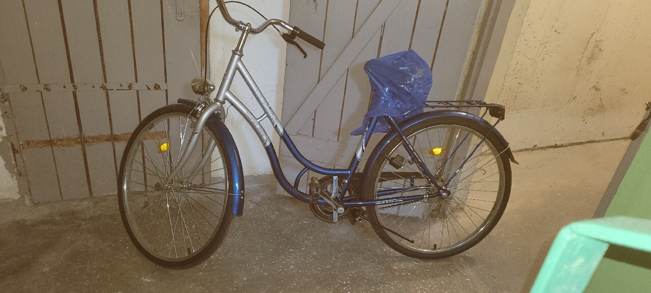 Rower damski miejski bez przerzutek 26 cali Gliwice Kup teraz na