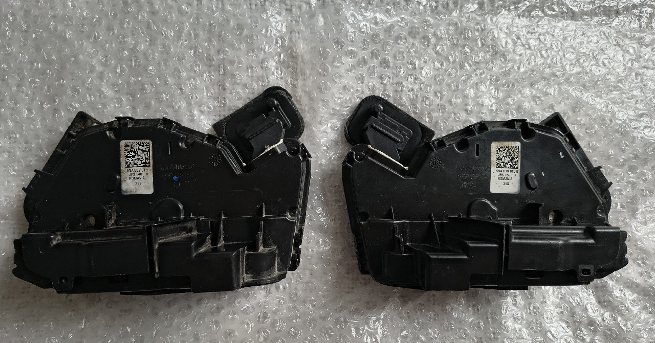 VW ПАСАТ B8, TIGUAN, ARTEON ЗАМОК LEWY, ПРАВИЙ ЗАД 5NA839015B, 5NA839016B 