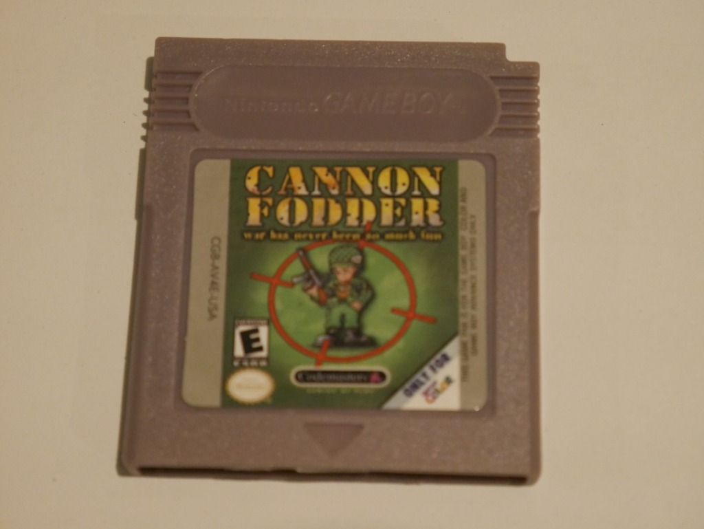 Cannon fodder Game boy classic gameboy advance Biała Podlaska Kup teraz na Allegro Lokalnie