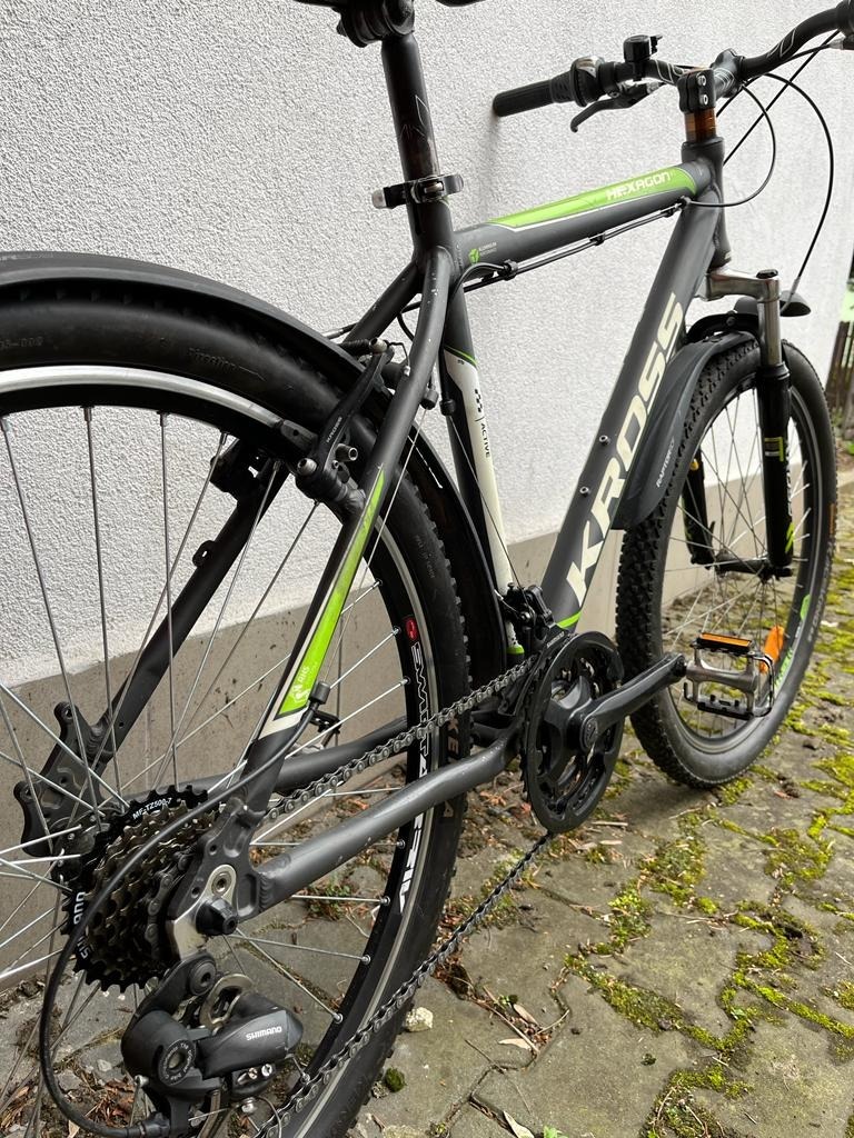 Rower górski/crossowy używany Kross Hexagon x1 Kraków Ogłoszenie na