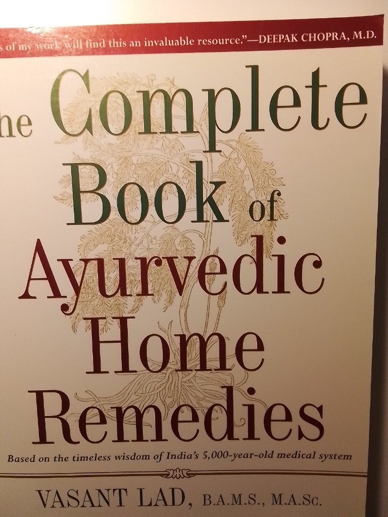 Vasant Lad complete book of Ayurvedic home remedd Warszawa Kup
