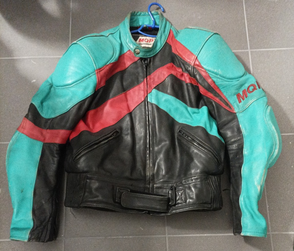 Кожанная куртка мотоциклетная mqp r 56