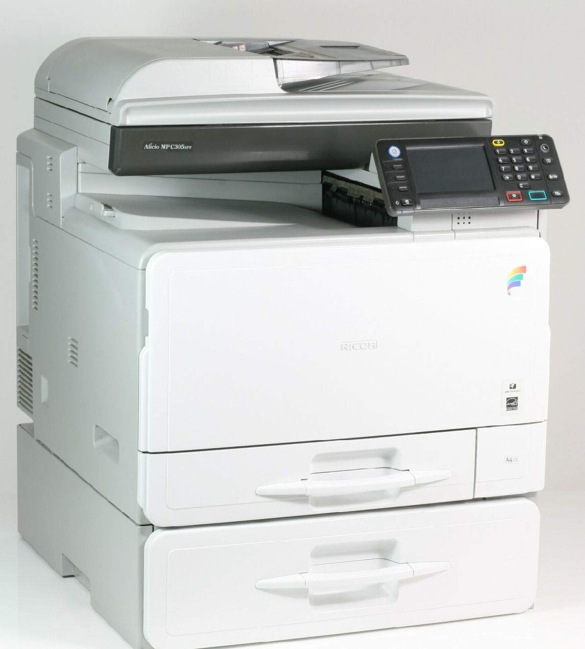 Wielofunkcyjna kolorowa drukarka laserowa Ricoh MP C305SPF ...