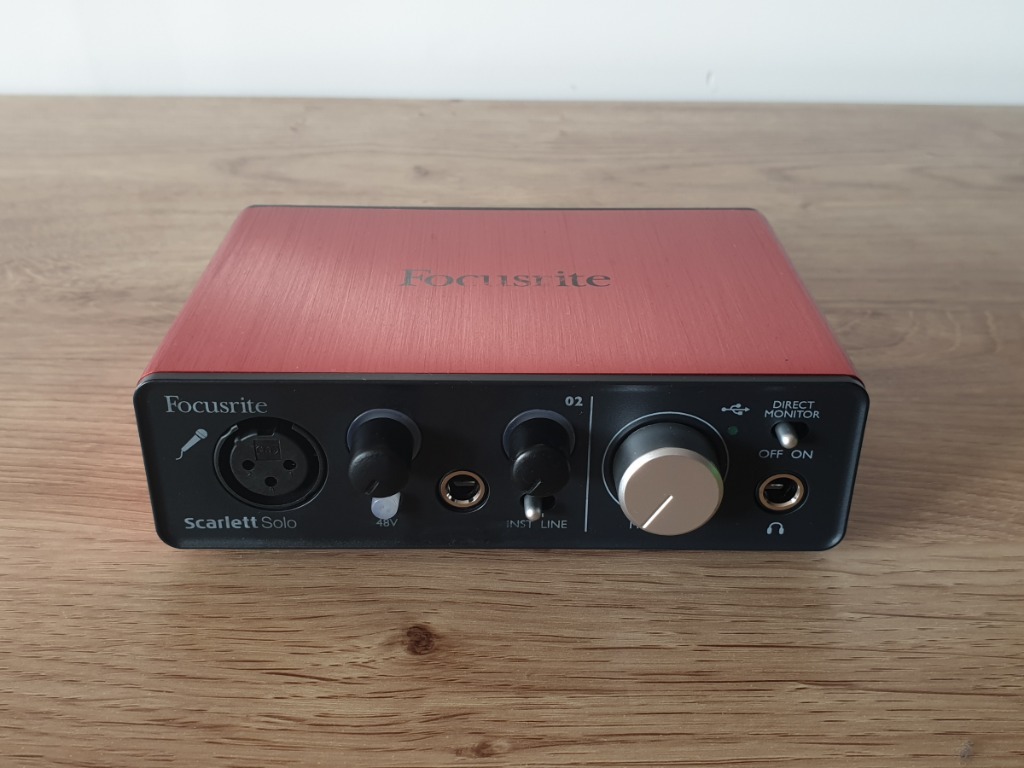 Focusrite Scarlett Solo (1st gen) | Kraków | Kup teraz na Allegro Lokalnie