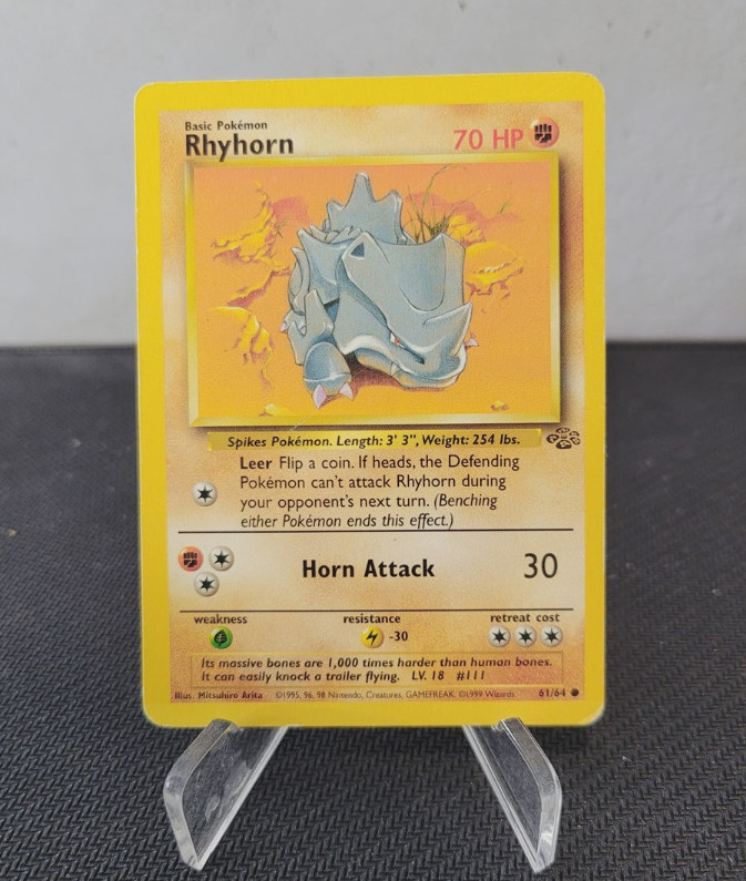 1999 rhyhorn pokemon card value Pokemon Cards FULL ART PACK LOT of 10 + HOLO main image 0