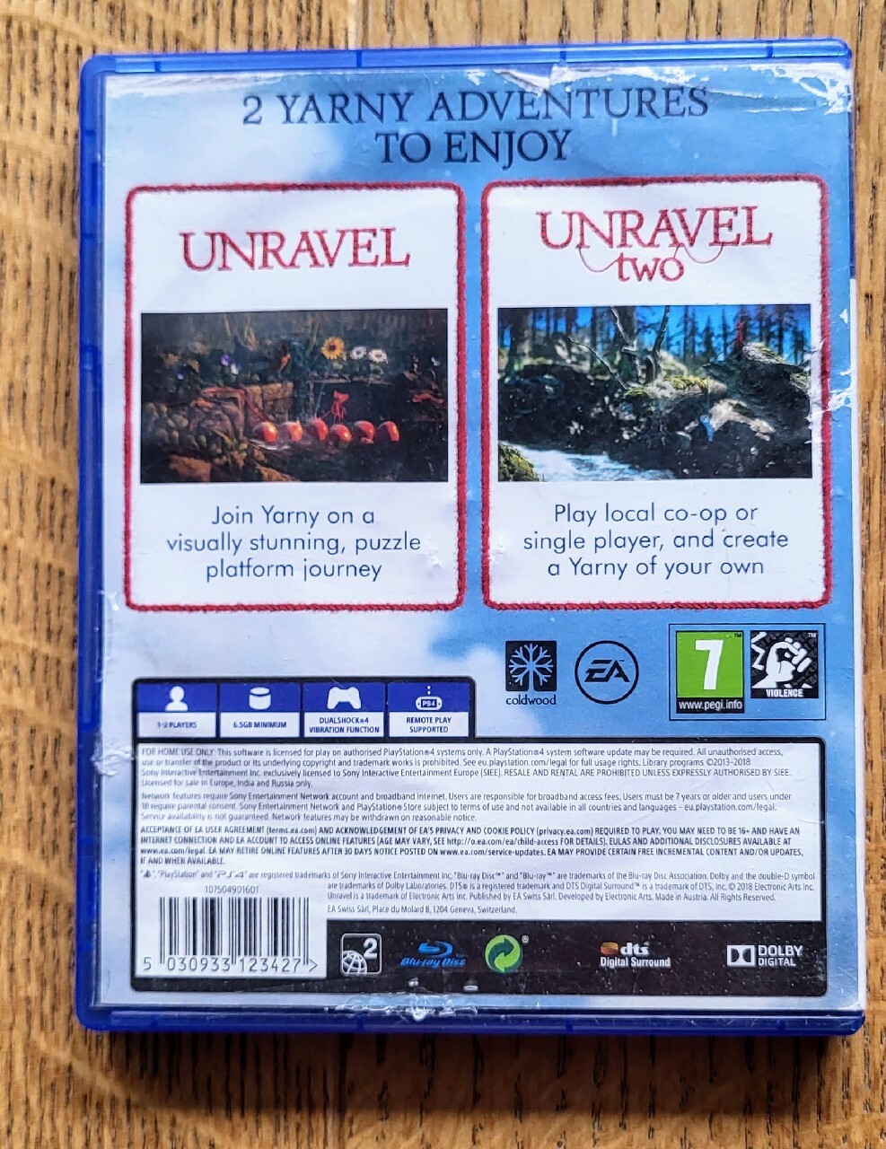 Unravel Two - PS4 & PS5