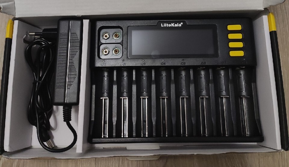 Ładowarka 18650/AA Liitokala lii s8 nowa z Polski | Krzątka | Kup teraz ...
