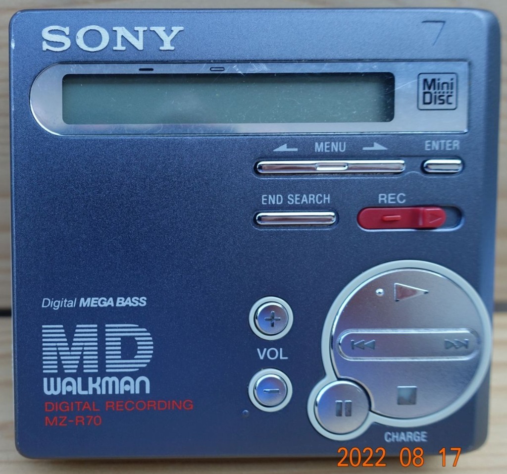 Sony MZR70 Portable MiniDisc PlayerRecorder Cieszyn Kup teraz na