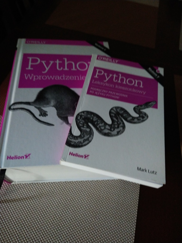 Mark Lutz Python Wprowadzenie Wydanie V + Leksykon | Warszawa | Kup ...