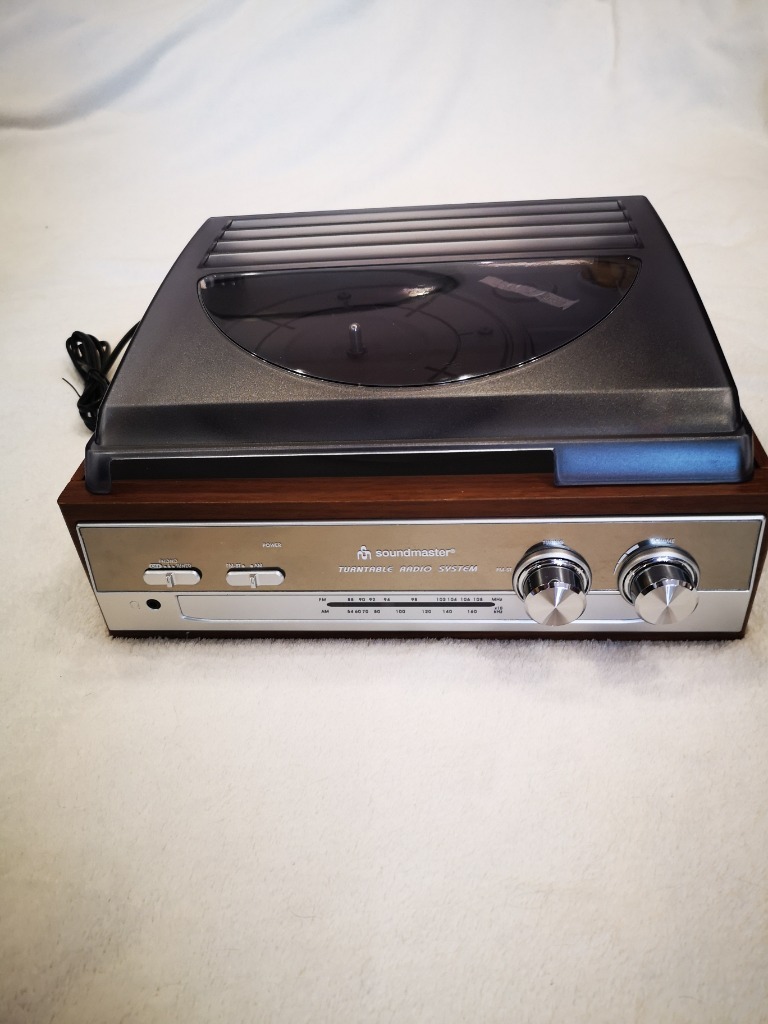 Soundmaster PL186H Gramofon Radio styl Retro | Łódź | Kup teraz na ...