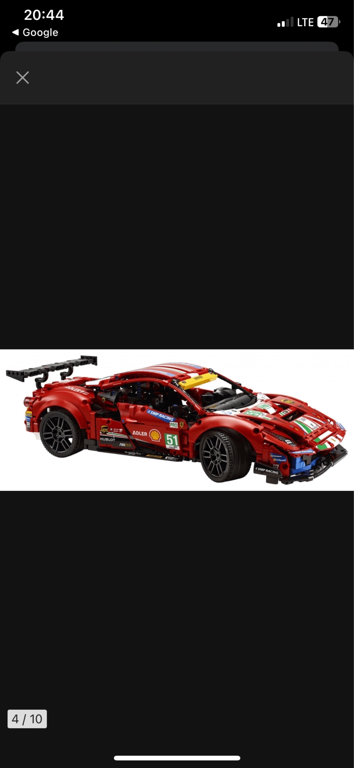 LEGO 42125 Technic Ferrari 488 GTE AF Corse | Józefów | Kup teraz na ...