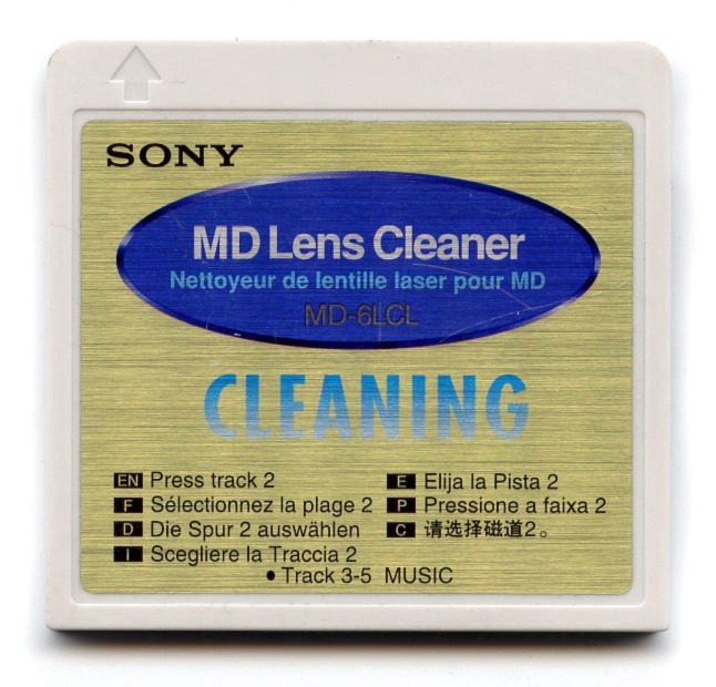 Mini Disc MD cleaner dyskietka czyszcząca SONY Toruń Kup teraz na
