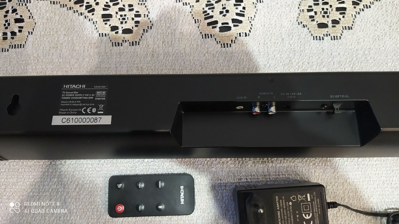 TV Sound Bar Hitachi AXSO14BT SerokiParcela Kup teraz na Allegro